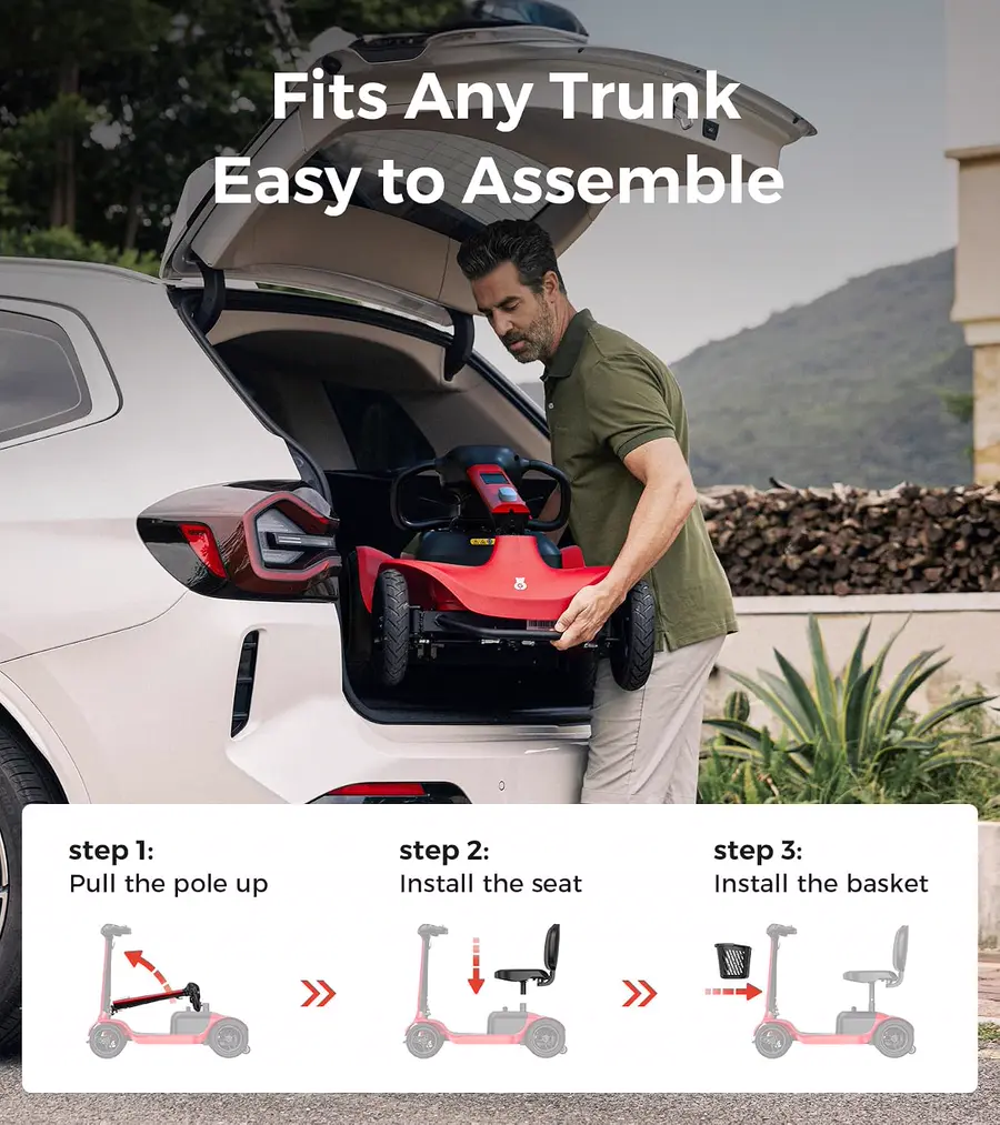 Paiseec S1 Mobility Scooter thumbnail 3