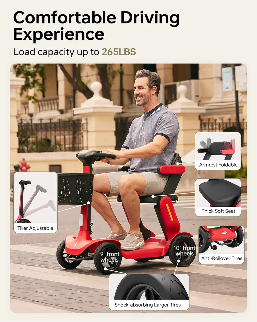 Paiseec S3 Mobility Scooter thumbnail 5
