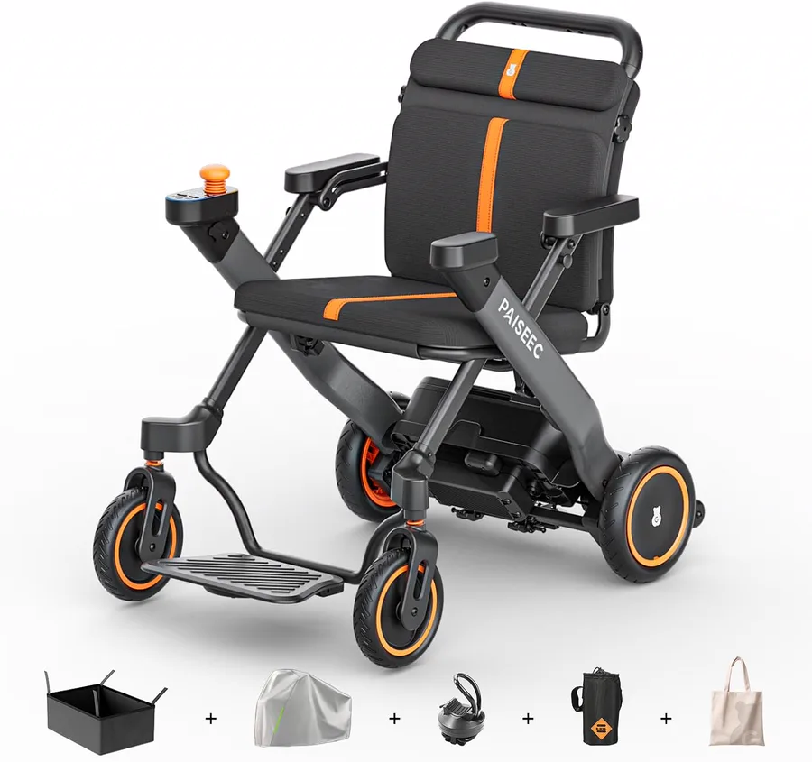 Paiseec W1 2-in-1 Electric Wheelchair